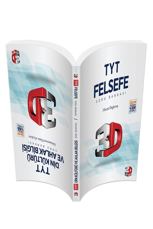 3D Yayınları TYT Felsefe + Din Kül.ve Ahlak Bil.Soru Bankası