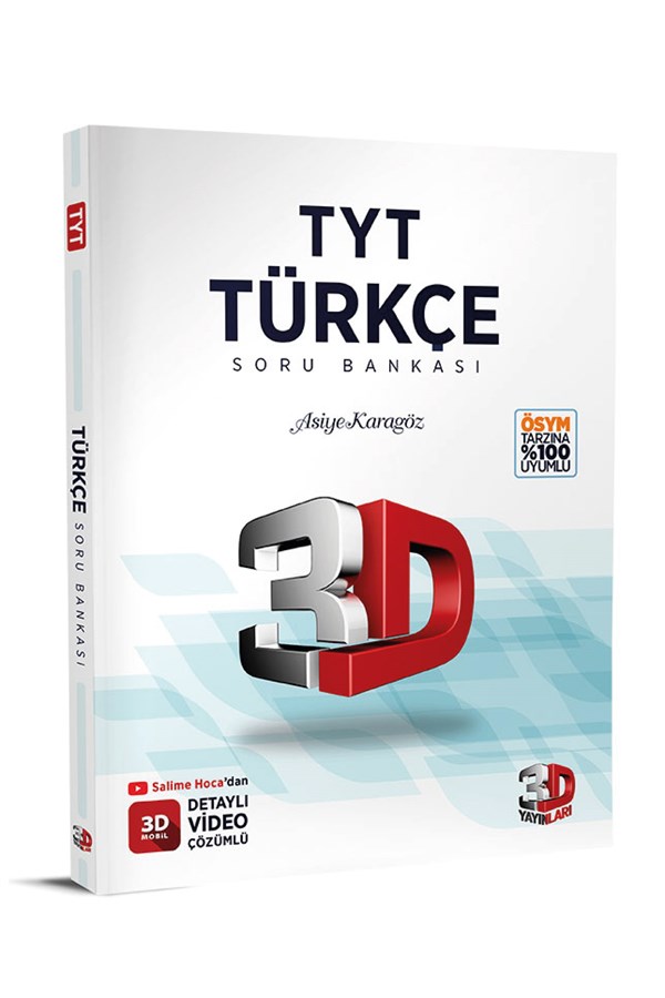 3D Yayınları TYT Türkçe Soru Bankası