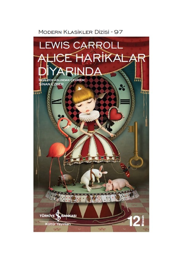 Alice Harikalar Diyarında İş Bankası Kültür Yayınları