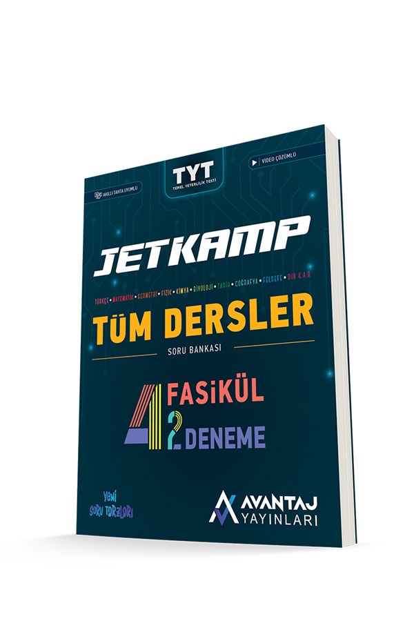 Avantaj Yayınları TYT Jet Kamp Tüm Dersler Soru Bankası Fasikül Deneme