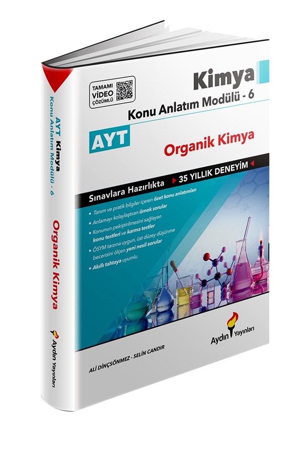 Aydın Yayınları AYT Kimya Konu Anlatım Modülü 6 (Organik Kimya)