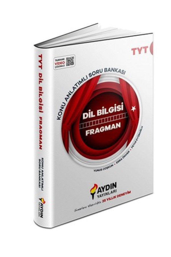 Aydın Yayınları Fragman TYT Dil Bilgisi Soru Bankası