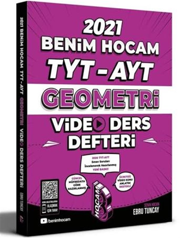 Benim Hocam Yayınları TYT-AYT Geometri Video Ders Defteri