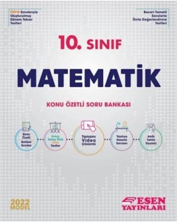 Esen Yayınları 10.Sınıf Matematik Soru Bankası