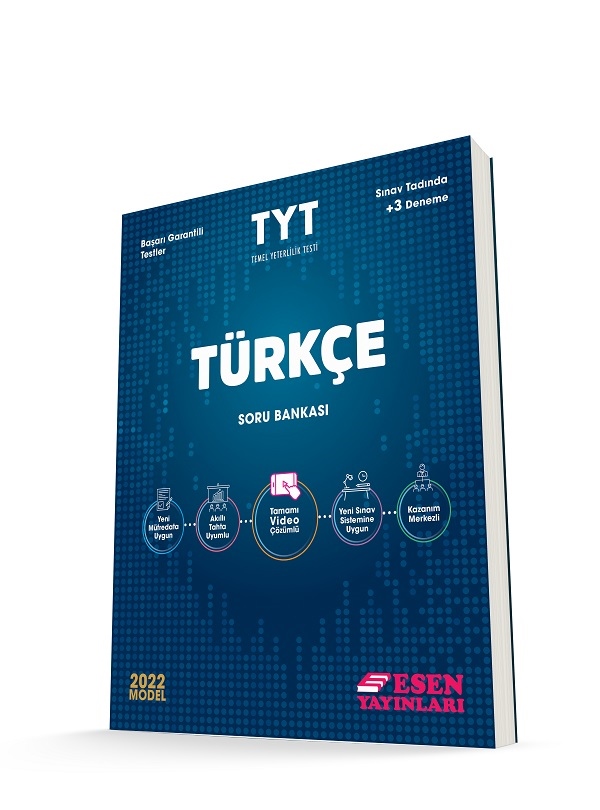 Esen Yayınları 2022 TYT Türkçe Soru Bankası