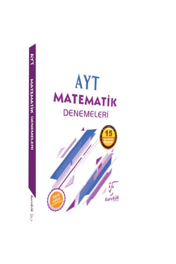 Karekök Yayınları AYT Matematik 15 Çözümlü Deneme