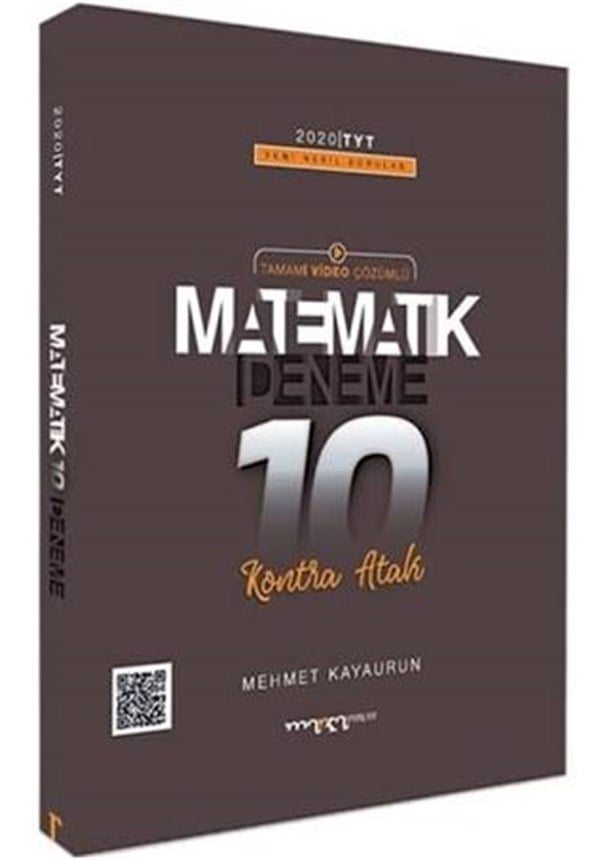 Marka Yayınları TYT Matematik Deneme 10. Kontra Atak