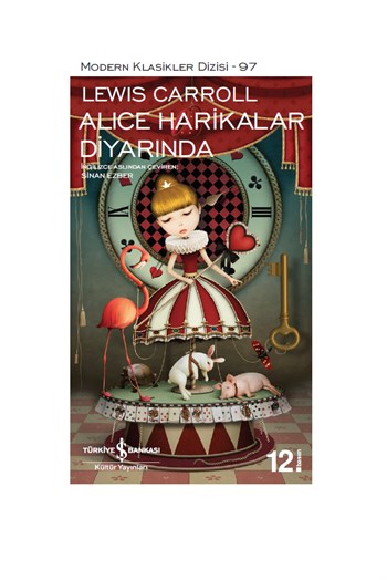 Alice Harikalar Diyarında İş Bankası Kültür Yayınları