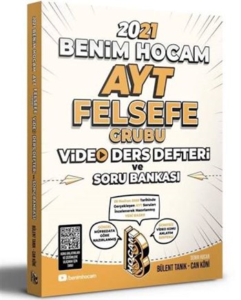 Benim Hocam Yayınları AYT Felsefe Grubu Video Ders Defteri ve SB