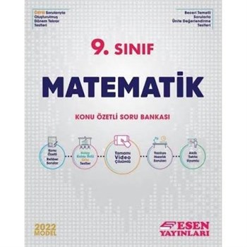 Esen Yayınları 9.Sınıf Matematik Soru Bankası
