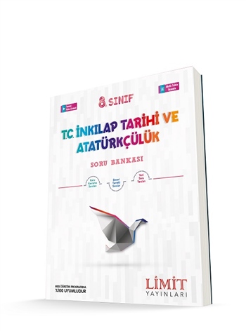 Limit Yayınları 8.Sınıf T.C. İnkılap Tarihi ve Atatürkçülük Soru Bankası
