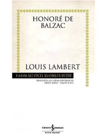 Louıs Lambert İş Bankası Kültür Yayınları