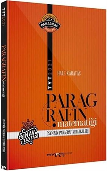 Marka Yayınları TYT Paragrafın Matematiği ve ÖSYM`nin Paragraf Stratejileri Kitabı