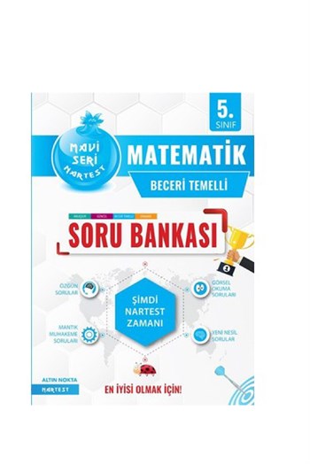 Nartest Yayınları 5.Sınıf Matematik Mavi Soru Bankası