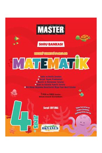 Okyanus Yayınları 4.Sınıf Master Matematik Soru Bankası