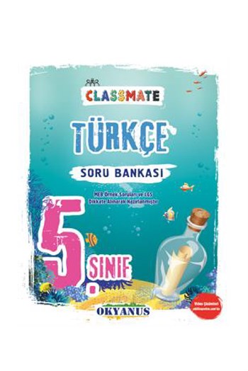 Okyanus Yayınları 5.Sınıf Classmate Türkçe Soru Bankası