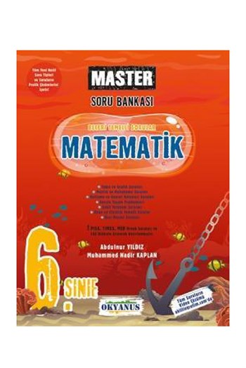 Okyanus Yayınları 6.Sınıf Master Matematik Soru Bankası