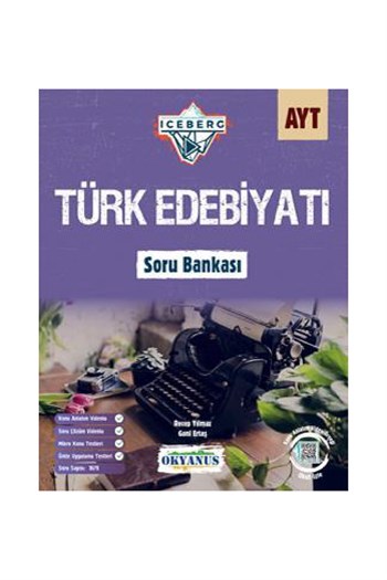 Okyanus Yayınları AYT Iceberg Türk Edebiyatı Soru Bankası