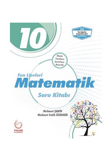 Palme Yayınevi 10.Sınıf Fen Liseleri Matematik Soru Kitabı