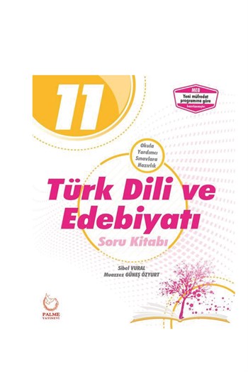 Palme Yayınevi 11.Sınıf Türk Dili ve Edebiyatı Soru Kitabı