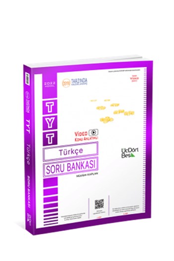 Üç Dört Beş Yayınları TYT Türkçe Soru Bankası Model